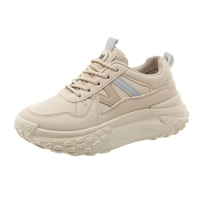 Damen Sportliche Sneakers mit ergonomischen Dämpfungselementen und markantem Sohlenprofil Heidi Mode - Image 5