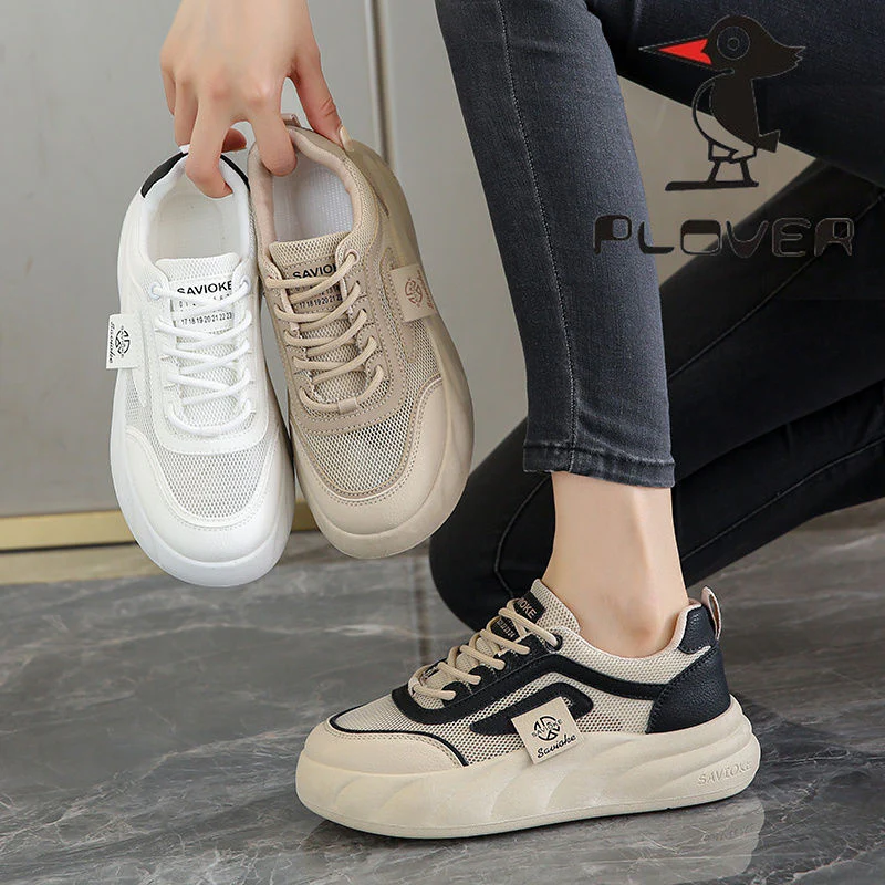 Damen Sportliche Sneakers mit ergonomischer Dämpfung und atmungsaktiver Oberflächenstruktur Heidi Mode - Image 3