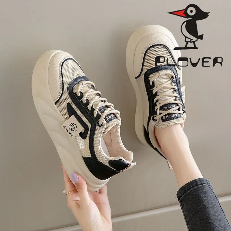 Damen Sportliche Sneakers mit ergonomischer Dämpfung und atmungsaktiver Oberflächenstruktur Heidi Mode - Image 4