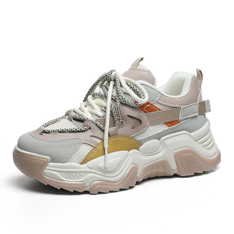Damen sportliche Sneakers mit ergonomischer Dämpfung und atmungsaktiver Obermaterialstruktur Heidi Mode - Image 5