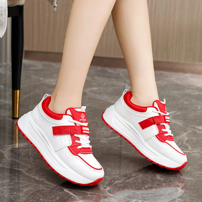 Damen sportliche Sneakers mit ergonomischer Dämpfung und stylischem Design Heidi Mode - Image 3