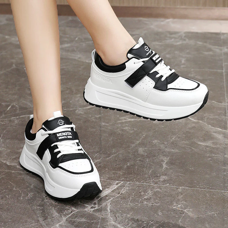 Damen sportliche Sneakers mit ergonomischer Dämpfung und stylischem Design Heidi Mode - Image 4