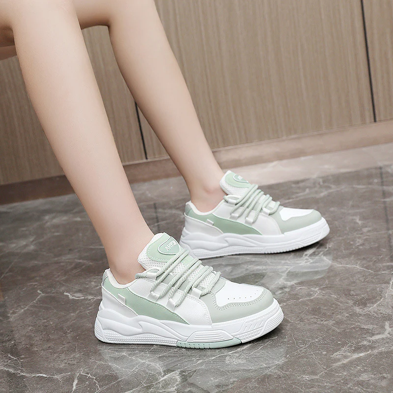 Damen Sportliche Sneakers mit ergonomischer Dämpfung und stylischem Obermaterial Heidi Mode - Image 4