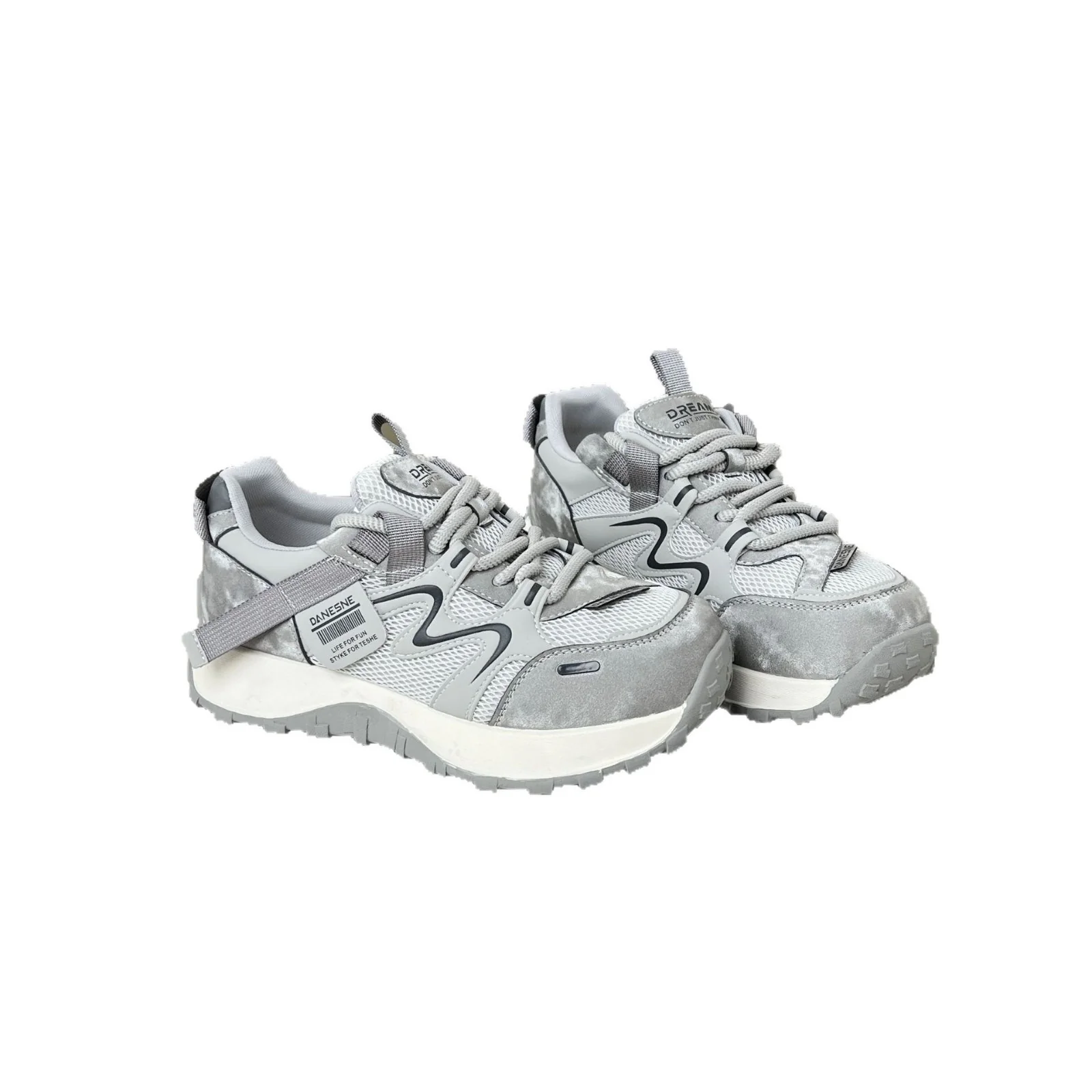 Damen Sportliche Sneakers mit ergonomischer Dämpfungstechnologie und rutschfester Sohle Heidi Mode - Image 5