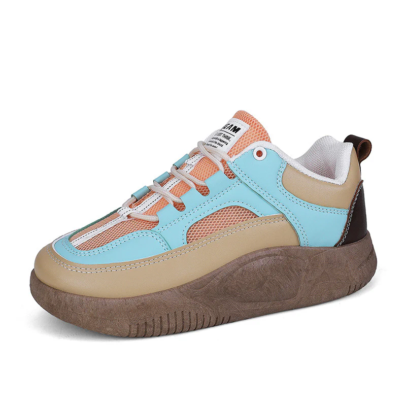 Damen Sportliche Sneakers mit ergonomischer Fußbettgestaltung und vibrierender Laufsohle Heidi Mode - Image 5