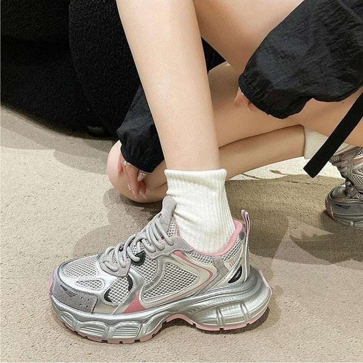 Damen Sportliche Sneakers mit ergonomischer Laufsohle und atmungsaktivem Obermaterial Heidi Mode - Image 2