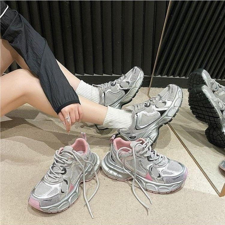 Damen Sportliche Sneakers mit ergonomischer Laufsohle und atmungsaktivem Obermaterial Heidi Mode - Image 3
