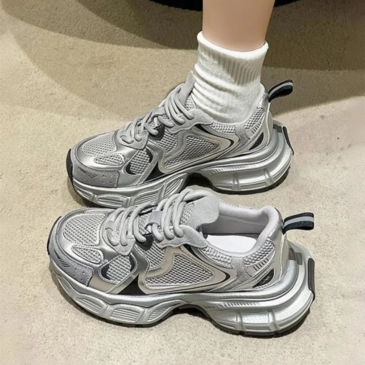 Damen Sportliche Sneakers mit ergonomischer Laufsohle und atmungsaktivem Obermaterial Heidi Mode - Image 6