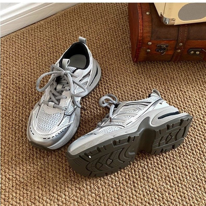 Damen sportliche Sneakers mit exklusivem Dämpfungssystem und atmungsaktiver Masse Heidi Mode - Image 3
