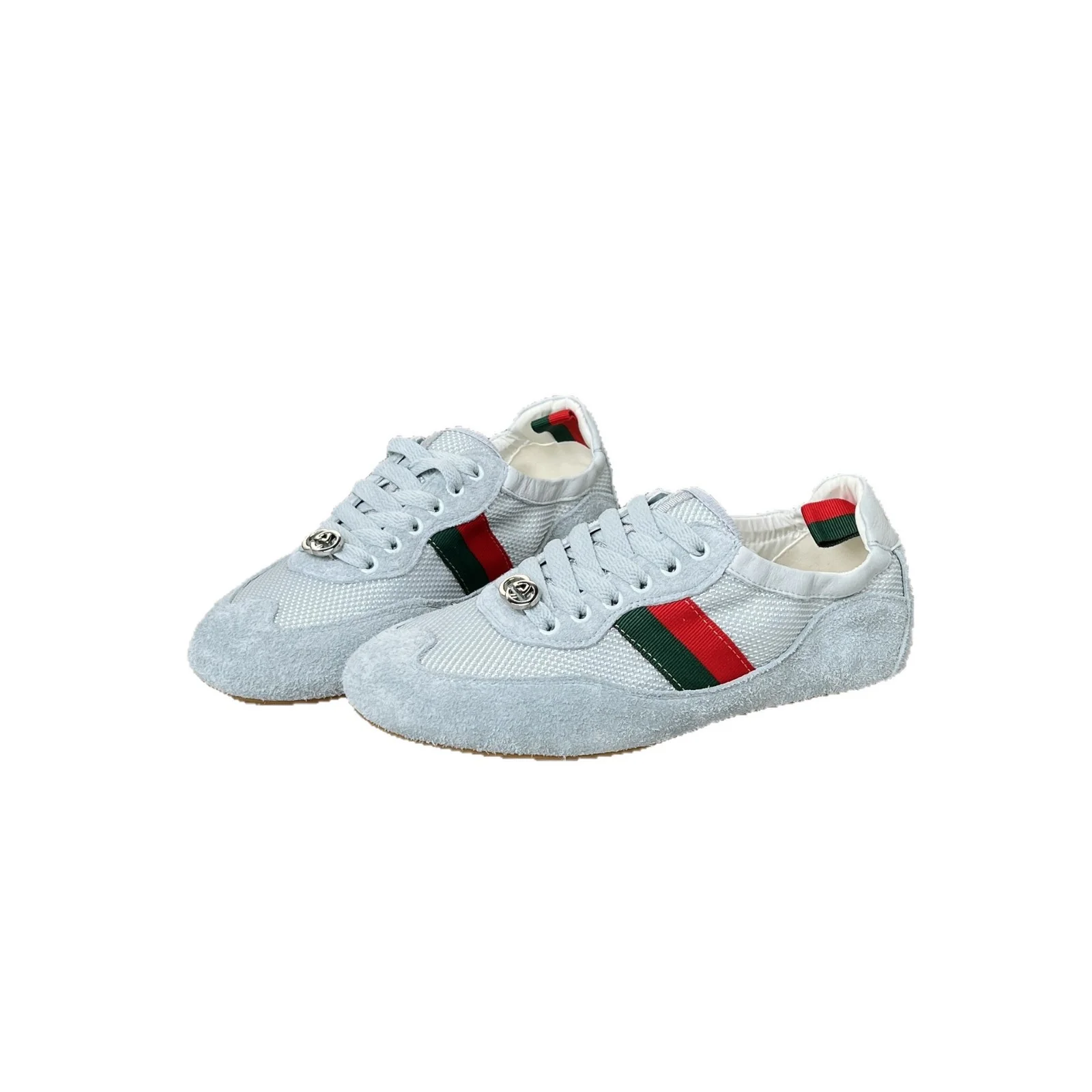 Damen Sportliche Sneakers mit exklusiver Farbakzentierung und edlem Logo Heidi Mode - Image 5