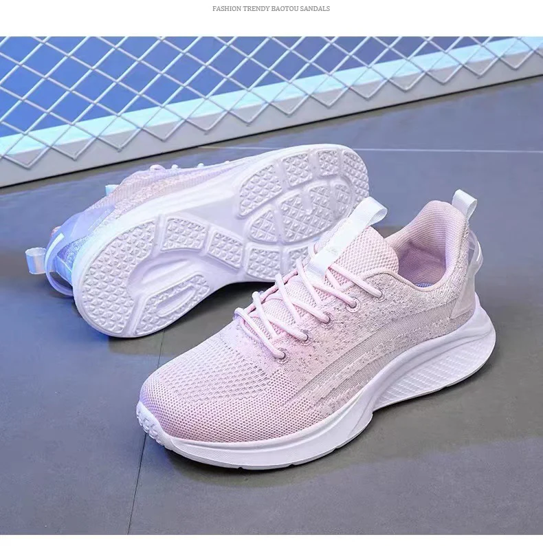 Damen Sportliche Sneakers mit flexibler Dämpfung und atmungsaktivem Obermaterial Heidi Mode - Image 3