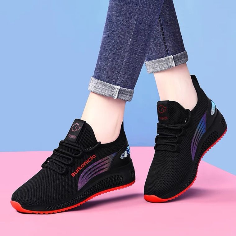 Damen Sportliche Sneakers mit flexibler Sohle und atmungsaktivem Obermaterial Heidi Mode - Image 3
