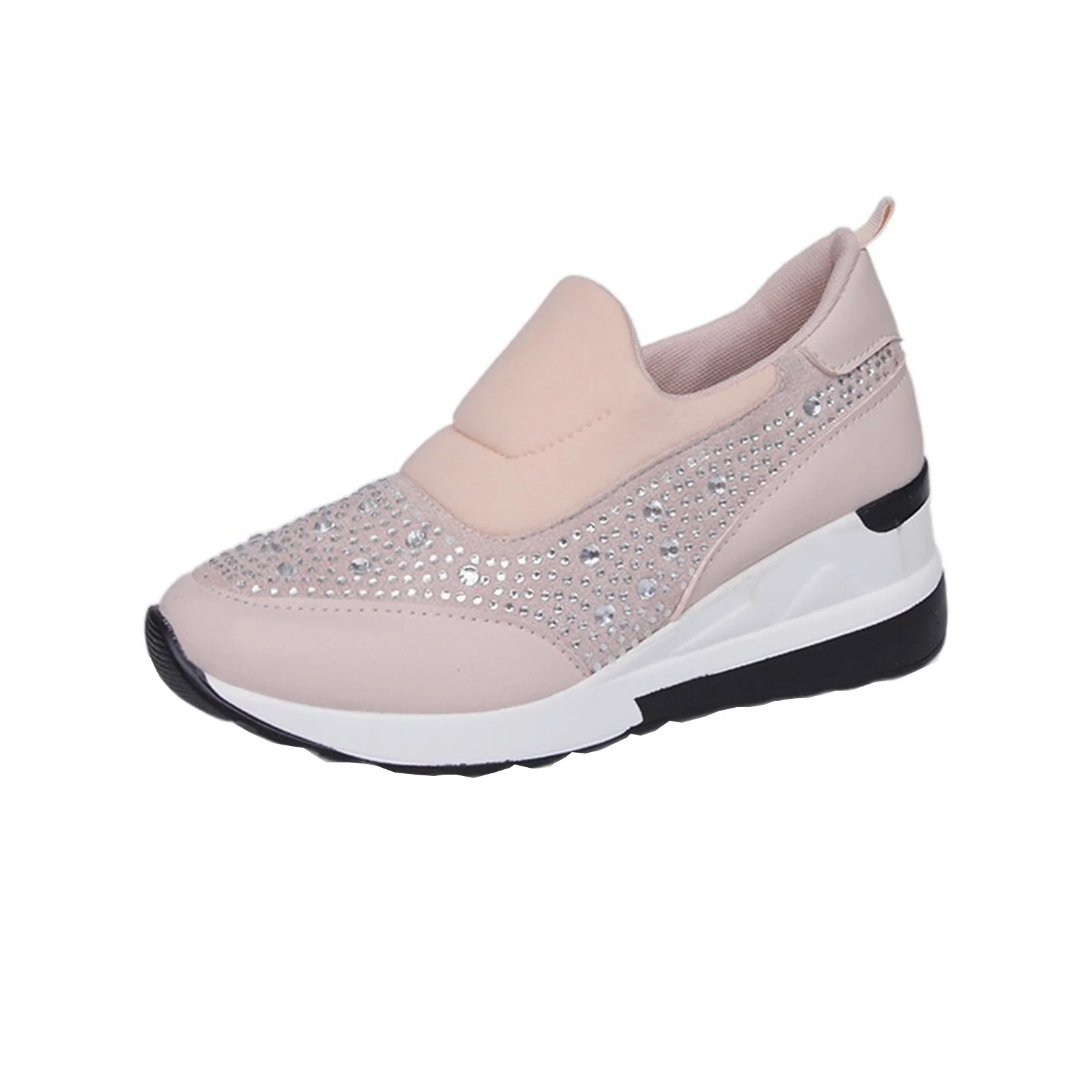 Damen Sportliche Sneakers mit funkelnden Strassdetails Heidi Mode - Image 6