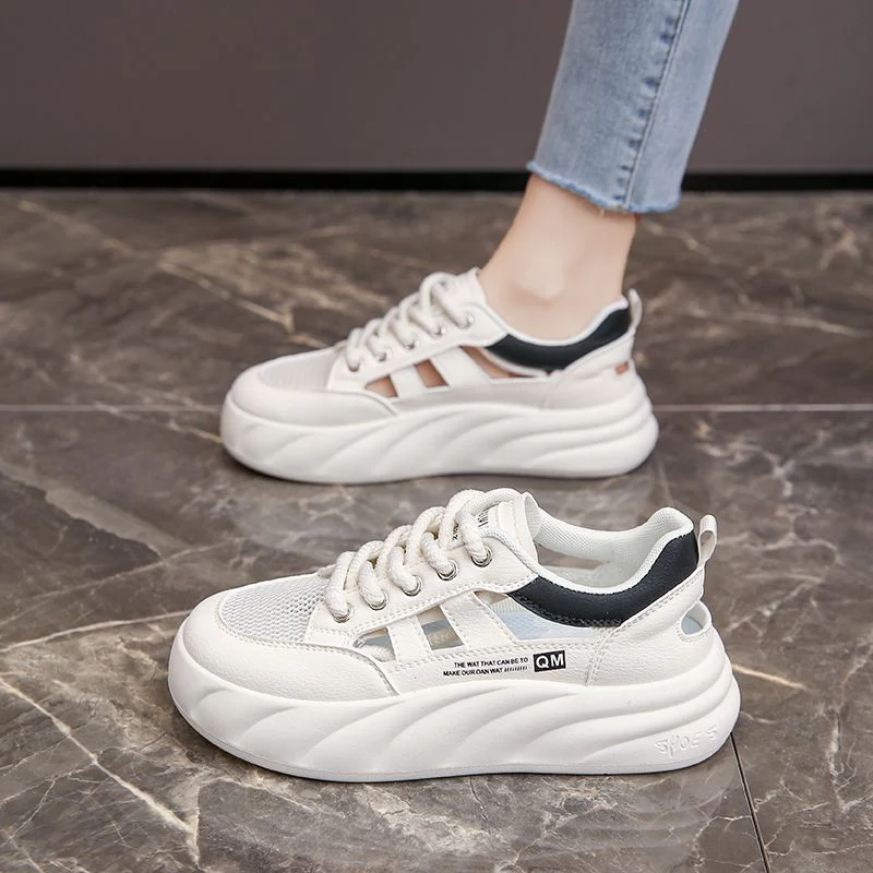 Damen Sportliche Sneakers mit futuristischem Design und innovativer Komfortsohle Heidi Mode - Image 2