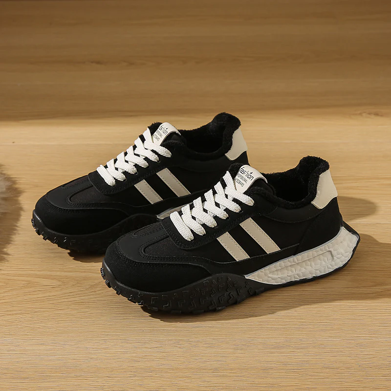 Damen Sportliche Sneakers mit futuristischem Design und kuscheligem Innenfutter Heidi Mode - Image 6