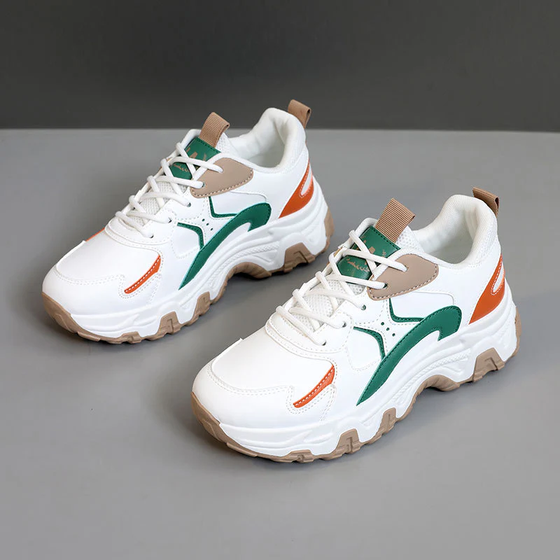 Damen Sportliche Sneakers mit gepolstertem Profil und stylischem Design Heidi Mode - Image 6