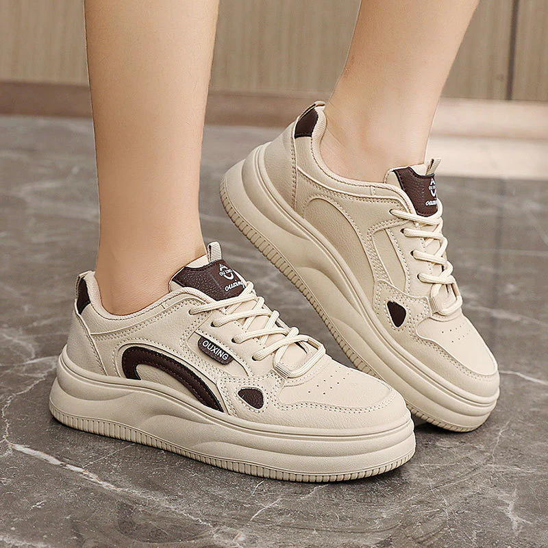 Damen Sportliche Sneakers mit gepolsterter Innensohle und rutschfester Laufsohle Heidi Mode - Image 3