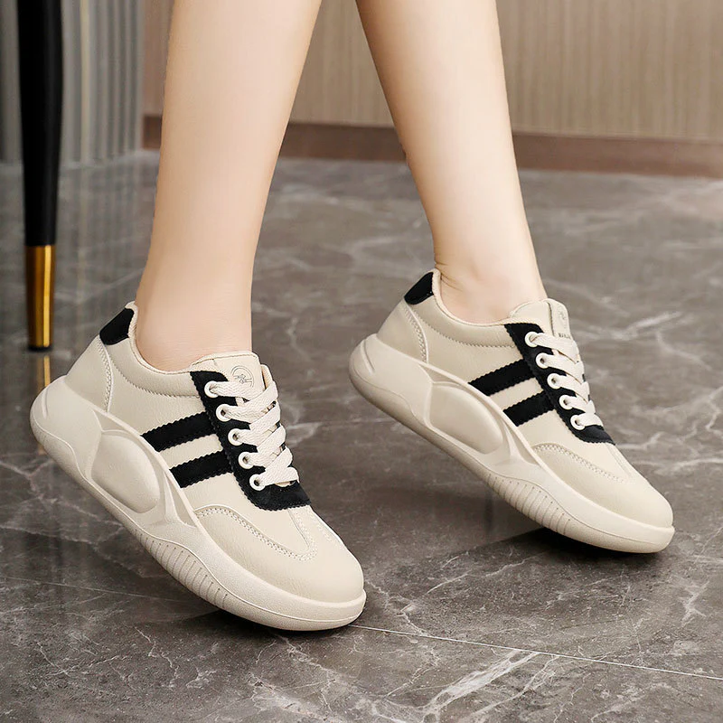 Damen sportliche Sneakers mit gepolsterter Laufsohle und atmungsaktivem Obermaterial Heidi Mode - Image 4