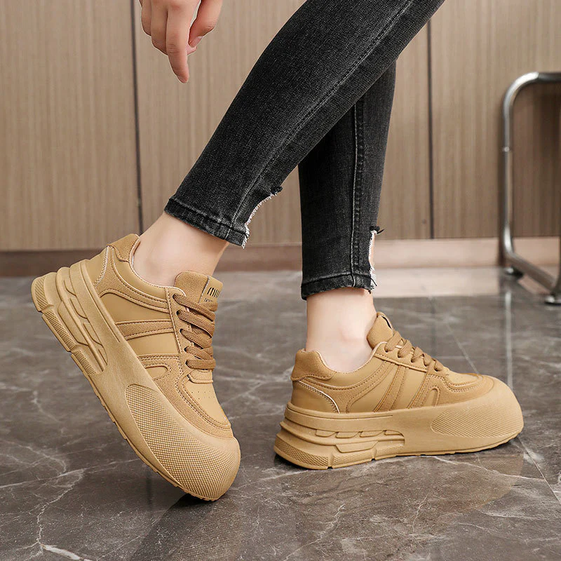 Damen Sportliche Sneakers mit gepolsterter Laufsohle und atmungsaktivem Obermaterial Heidi Mode - Image 3