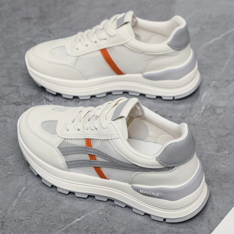 Damen Sportliche Sneakers mit gepolsterter Laufsohle und atmungsaktiver Mesh-Oberfläche Heidi Mode - Image 7