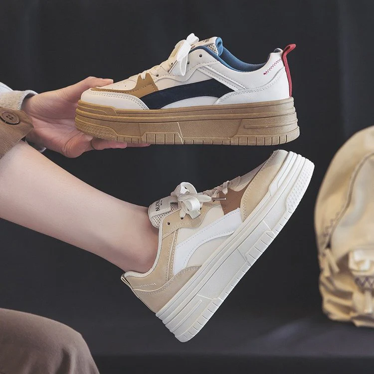Damen Sportliche Sneakers mit gepolsterter Sohle und atmungsaktivem Obermaterial Heidi Mode - Image 5