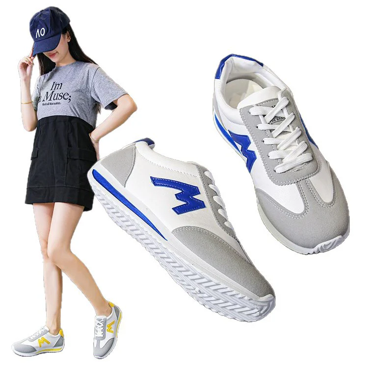 Damen Sportliche Sneakers mit gepolsterter Sohle und modischen Farbkontrasten Heidi Mode - Image 5