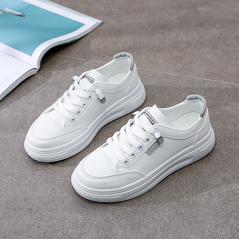 Damen Sportliche Sneakers mit hochgezogener Sohle und atmungsaktiver Mesh-Oberfläche Heidi Mode - Image 2