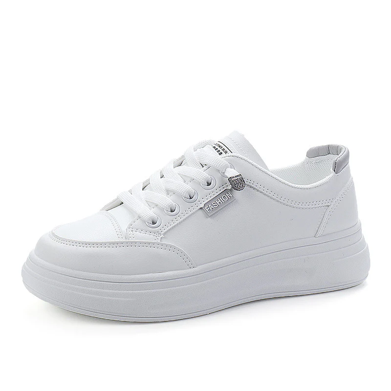 Damen Sportliche Sneakers mit hochgezogener Sohle und atmungsaktiver Mesh-Oberfläche Heidi Mode - Image 5