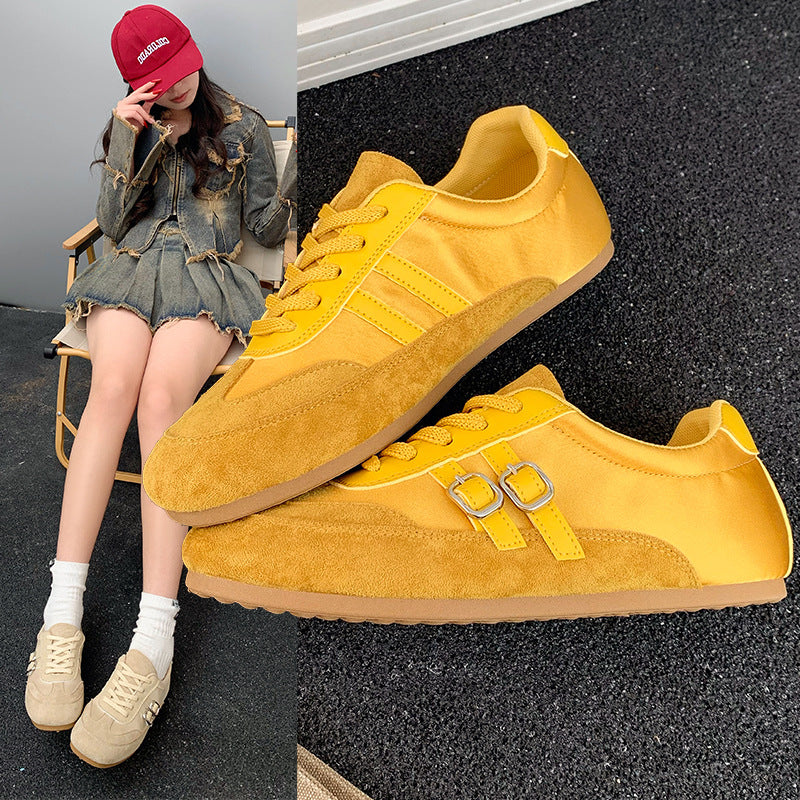 Damen Sportliche Sneakers mit hochwertigem Wildleder und ergonomischem Design Heidi Mode - Image 3
