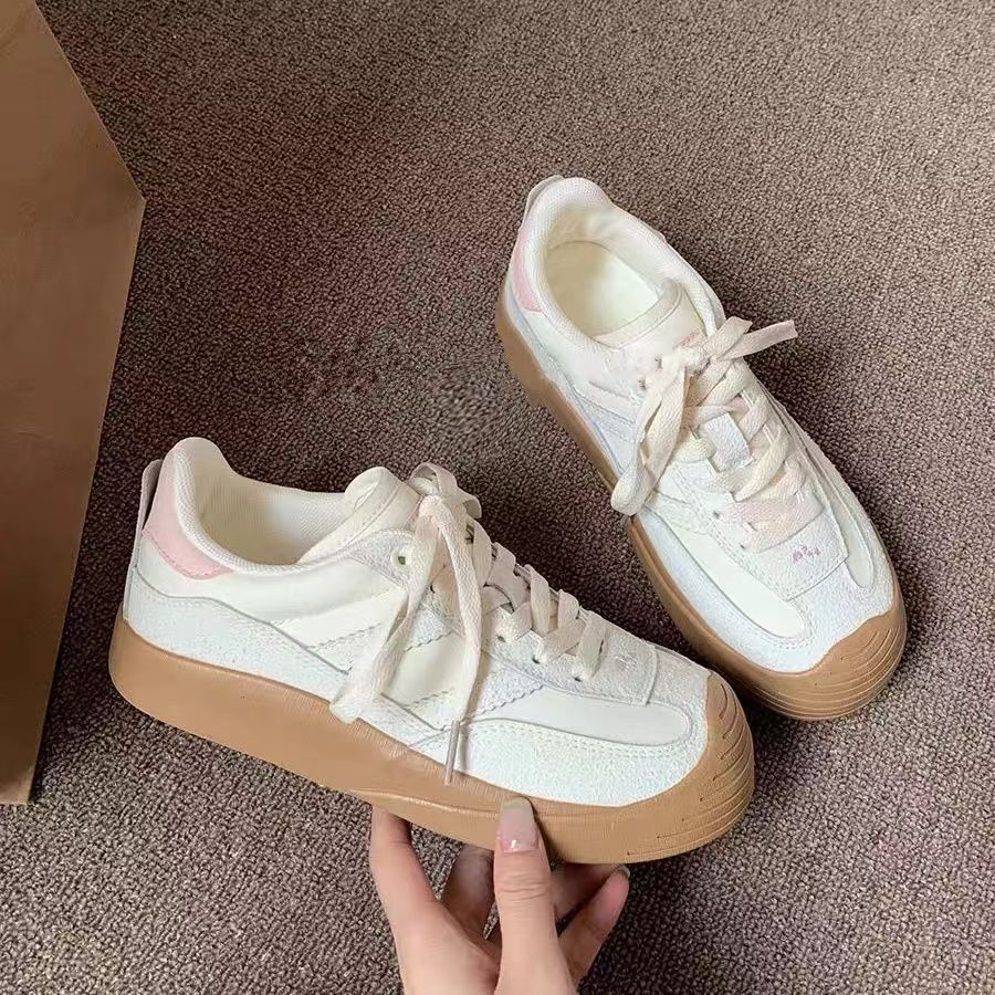 Damen sportliche Sneakers mit hochwertiger Oberflächenstruktur und dämpfender Sohle Heidi Mode - Image 4