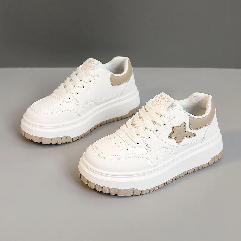 Damen Sportliche Sneakers mit hohem Plateau und atmungsaktivem Obermaterial Heidi Mode - Image 6