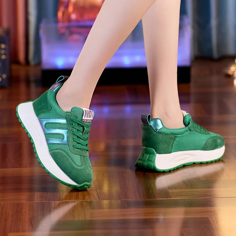 Damen Sportliche Sneakers mit hohem Tragekomfort und atmungsaktivem Obermaterial Heidi Mode - Image 2