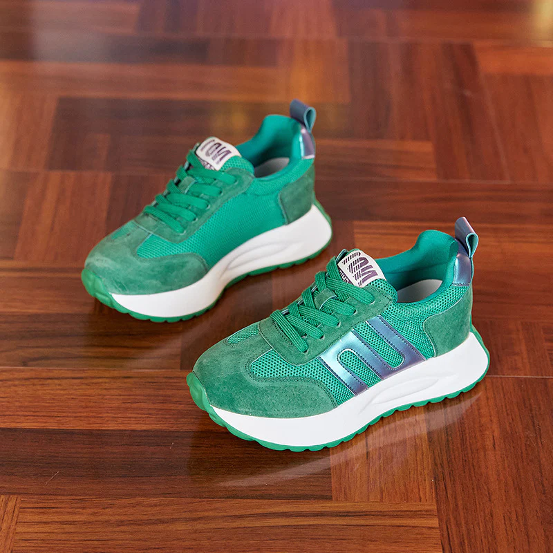 Damen Sportliche Sneakers mit hohem Tragekomfort und atmungsaktivem Obermaterial Heidi Mode - Image 6