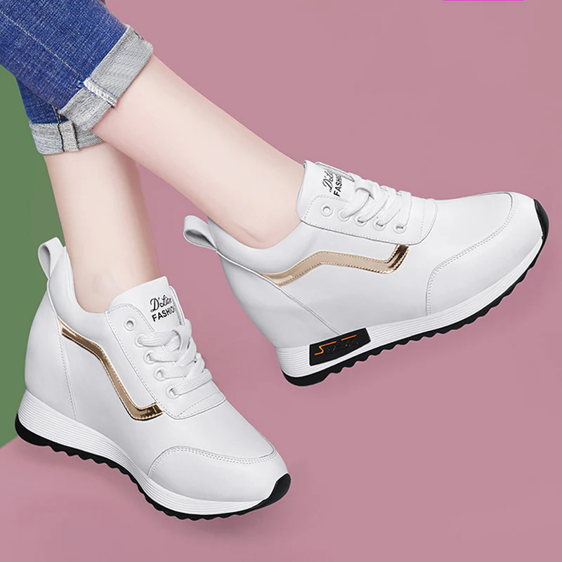 Damen Sportliche Sneakers mit hohem Tragekomfort und modernem Design Heidi Mode - Image 2
