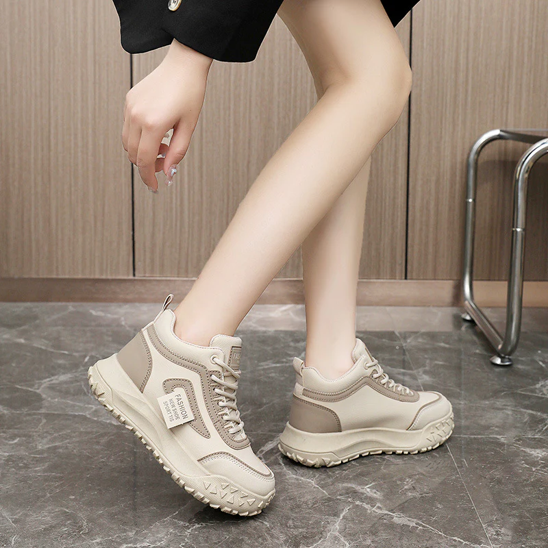Damen Sportliche Sneakers mit hoher Dämpfung und rutschfester Sohle Heidi Mode - Image 3