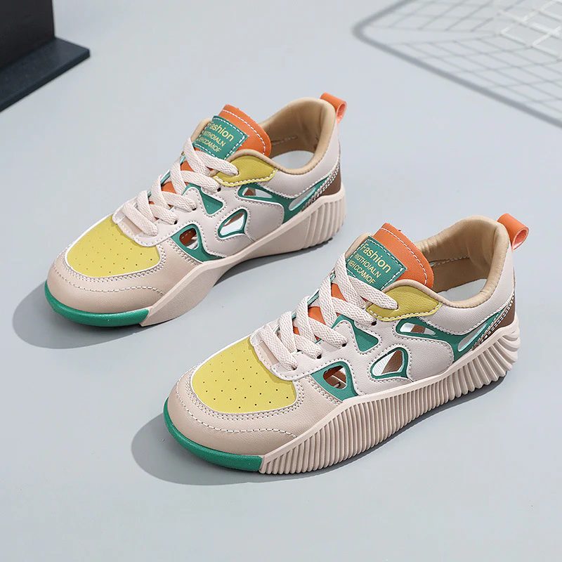 Damen Sportliche Sneakers mit innovativem Belüftungssystem und rutschfester Sohle Heidi Mode - Image 2