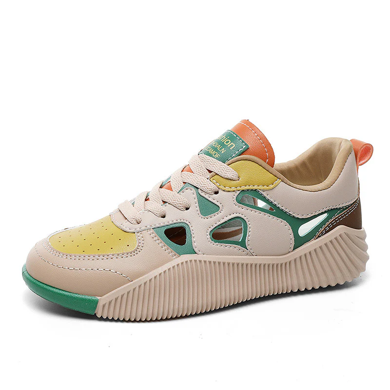 Damen Sportliche Sneakers mit innovativem Belüftungssystem und rutschfester Sohle Heidi Mode - Image 5