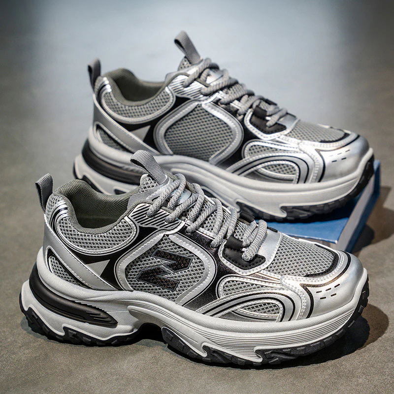 Damen Sportliche Sneakers mit innovativem Dämpfungssystem und atmungsaktivem Obermaterial Heidi Mode - Image 3