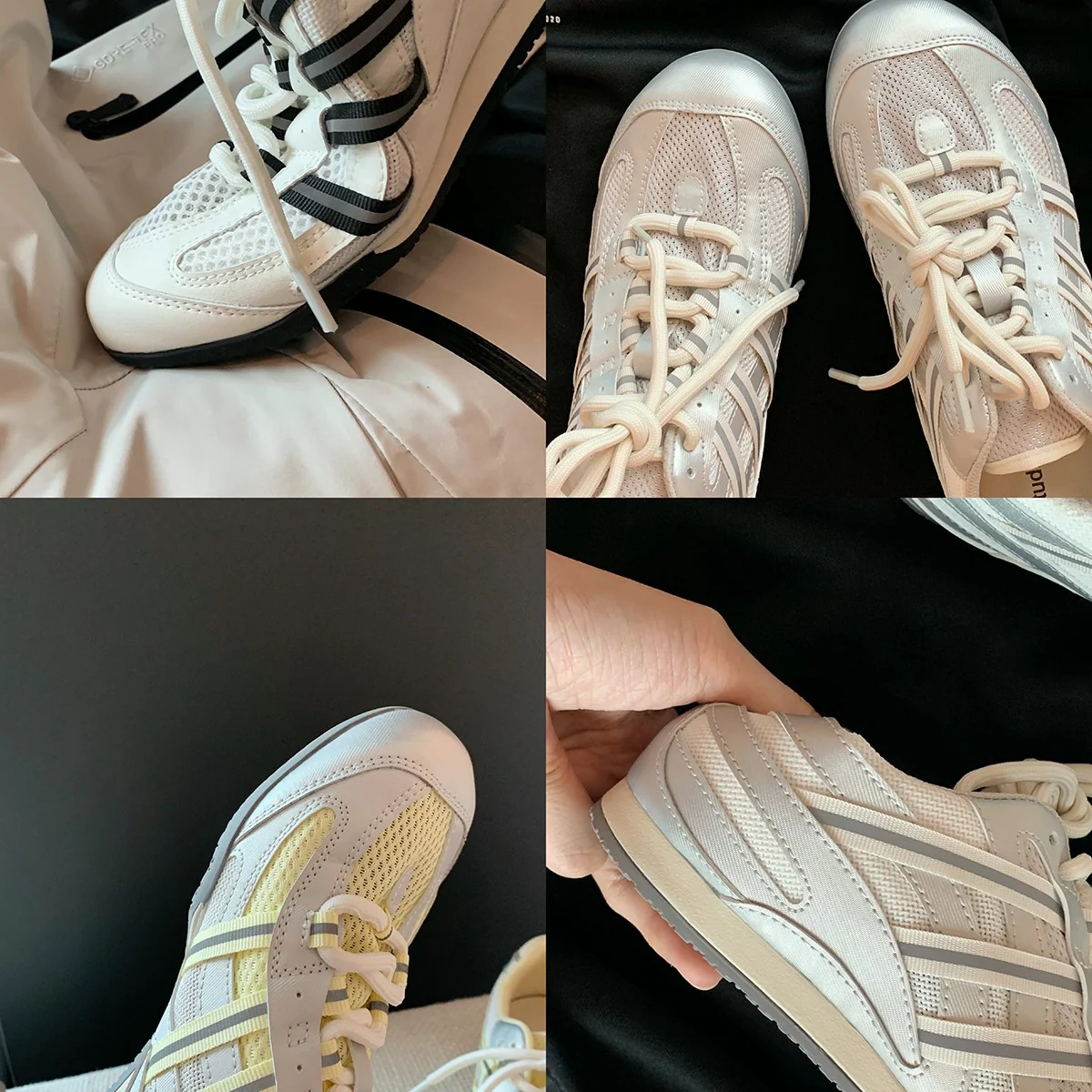 Damen Sportliche Sneakers mit innovativem Dämpfungssystem und atmungsaktiver Mesh-Oberfläche Heidi Mode - Image 2