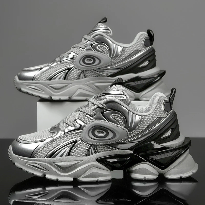 Damen Sportliche Sneakers mit innovativem Dämpfungssystem und futuristischem Design Heidi Mode - Image 6