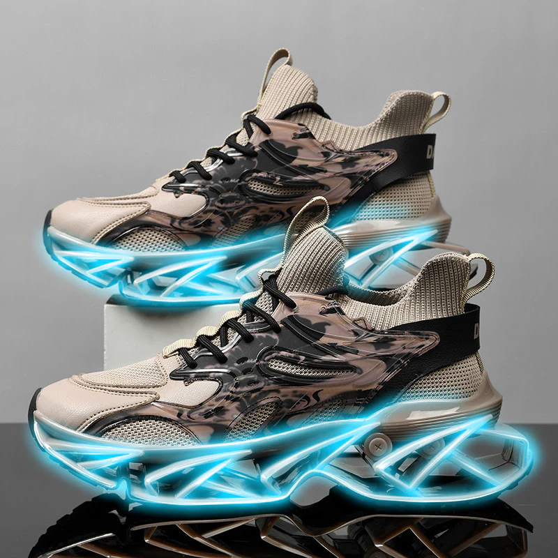 Damen Sportliche Sneakers mit innovativem Dämpfungssystem und markantem Design Heidi Mode - Image 2