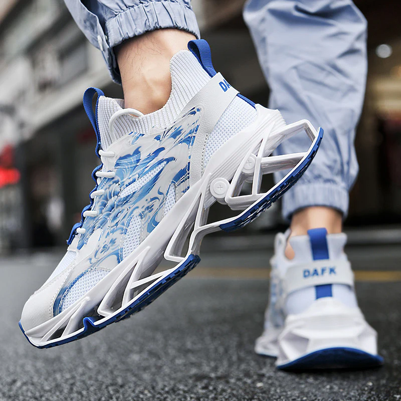 Damen Sportliche Sneakers mit innovativem Dämpfungssystem und markantem Design Heidi Mode - Image 3