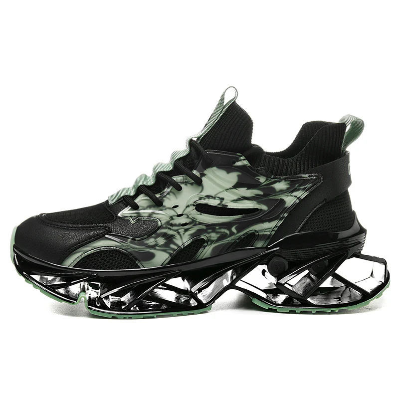 Damen Sportliche Sneakers mit innovativem Dämpfungssystem und markantem Design Heidi Mode - Image 6