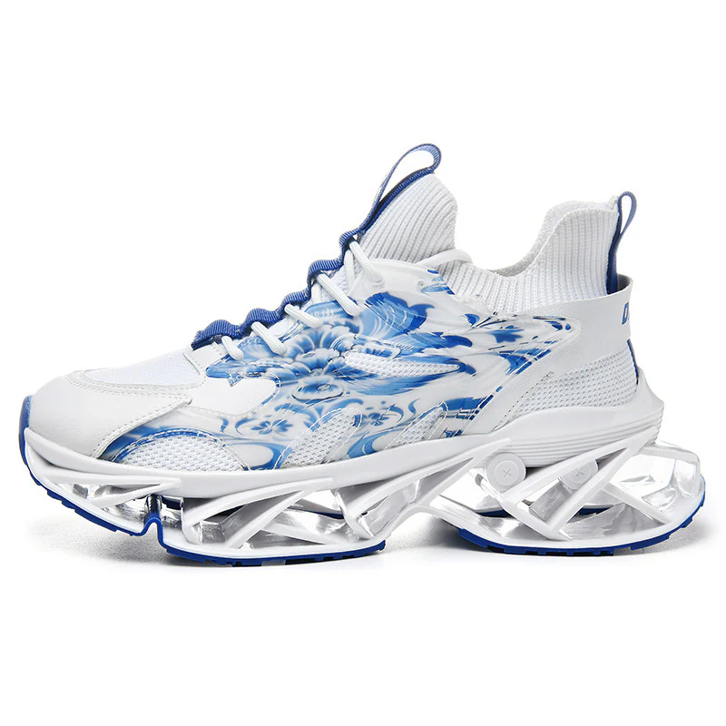 Damen Sportliche Sneakers mit innovativem Dämpfungssystem und markantem Design Heidi Mode - Image 8