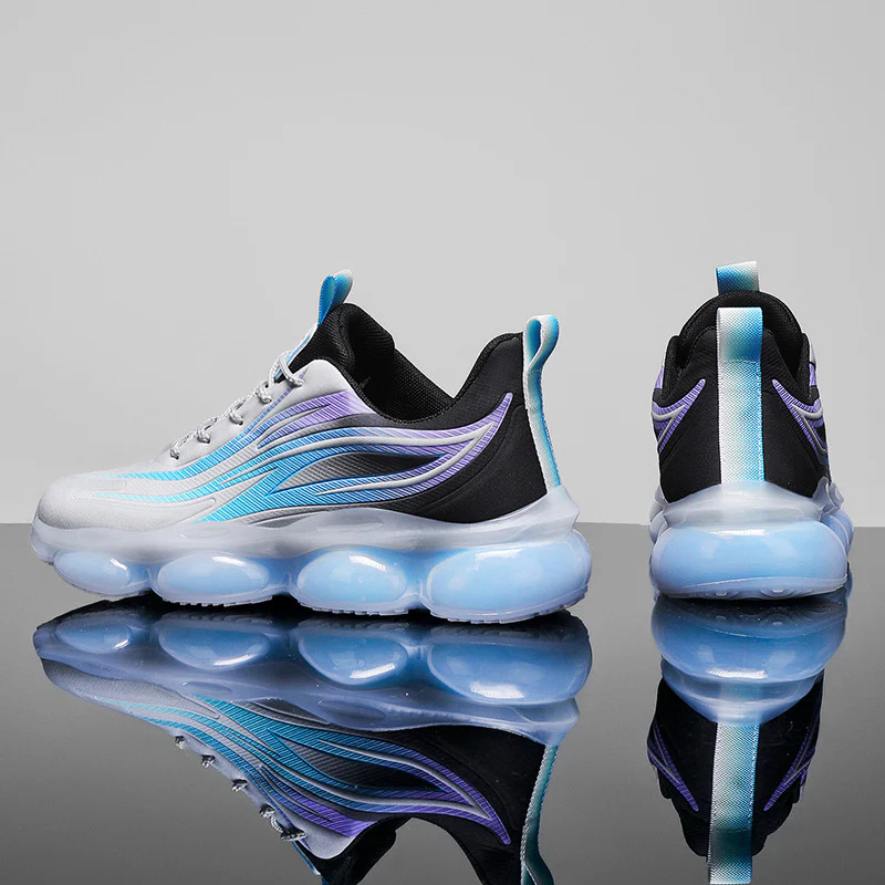 Damen Sportliche Sneakers mit innovativem Dämpfungssystem und modernem Design Heidi Mode - Image 3