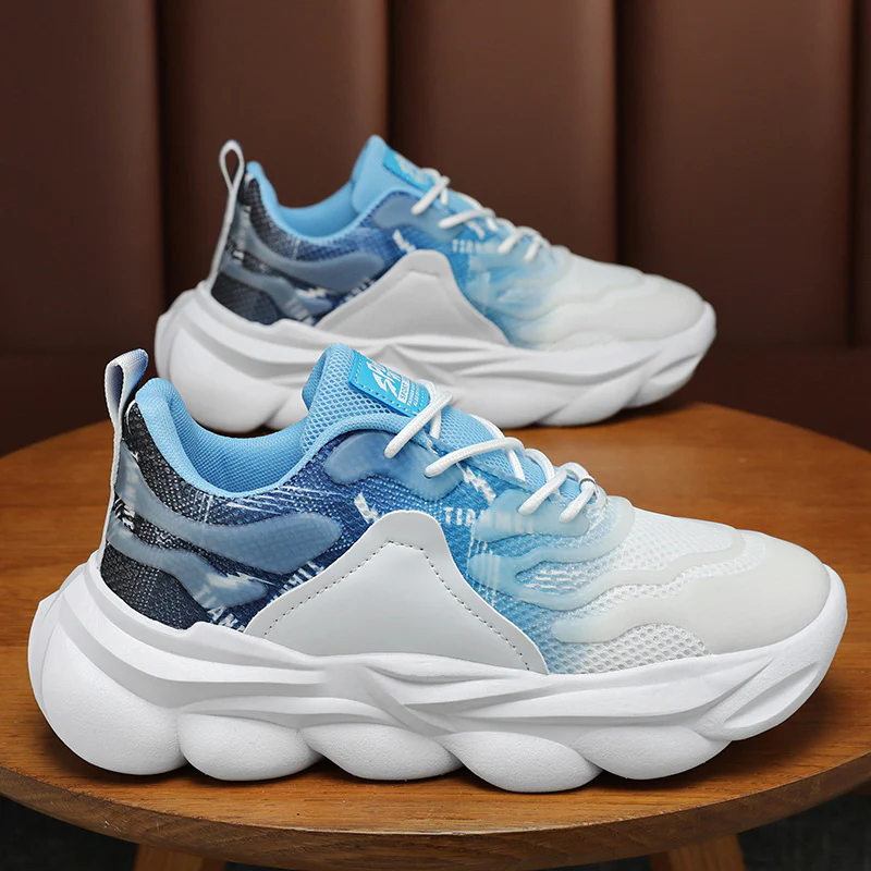 Damen Sportliche Sneakers mit innovativem Dämpfungssystem und modernem Design Heidi Mode - Image 2