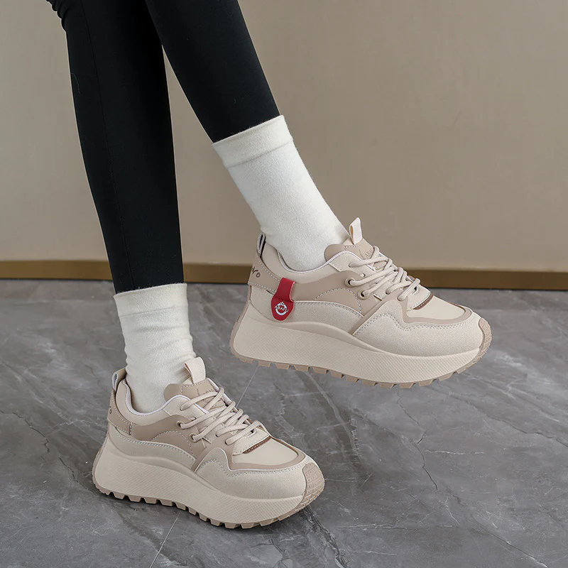 Damen sportliche Sneakers mit innovativem Dämpfungssystem und rutschfester Sohle Heidi Mode - Image 3