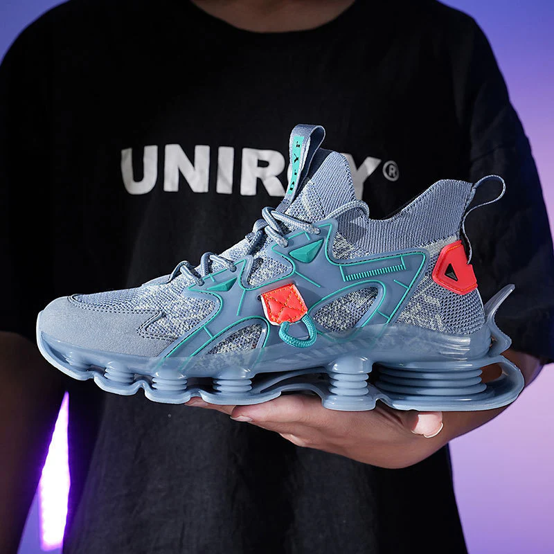 Damen Sportliche Sneakers mit innovativem Dämpfungssystem und rutschfester Sohle Heidi Mode - Image 3