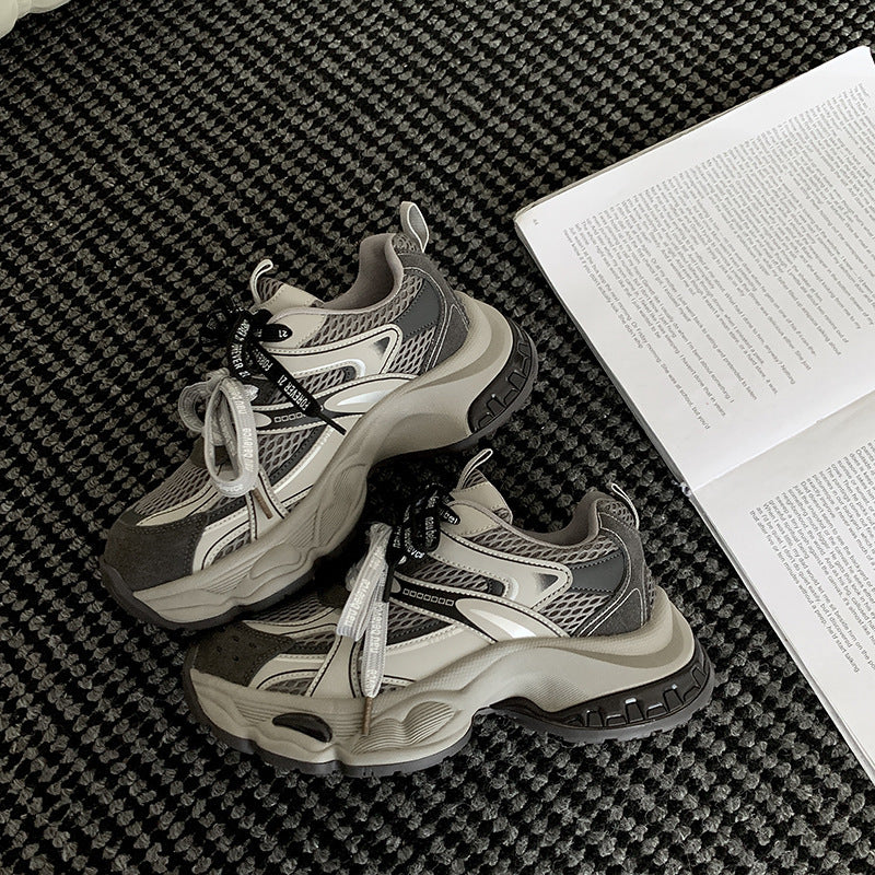 Damen Sportliche Sneakers mit innovativem Design und atmungsaktiver Obermaterialstruktur Heidi Mode - Image 2