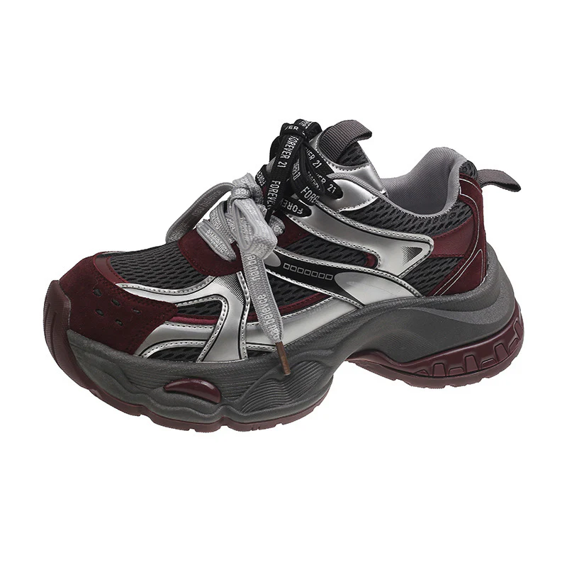 Damen Sportliche Sneakers mit innovativem Design und atmungsaktiver Obermaterialstruktur Heidi Mode - Image 7